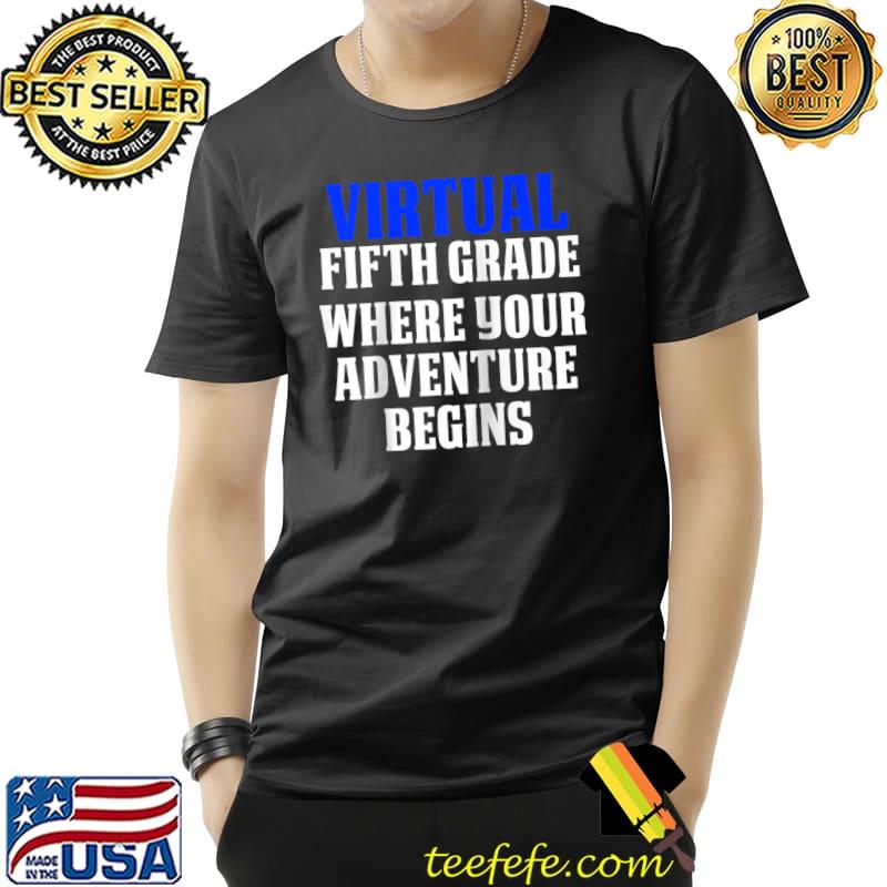 5th Grade Fifth Grader Virtual Online School Raglan Baseball T-s Unisex 5th Grade Fifth Grader Virtual Online School Raglan Baseball T-s Unisex