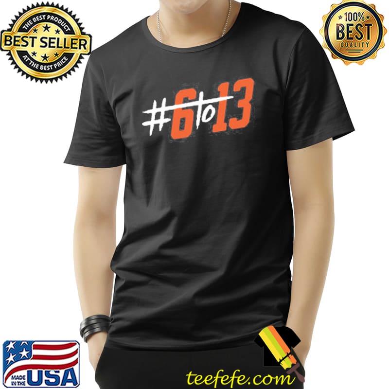 6 To 13 Cleveland Football Shirt Unisex 6 To 13 Cleveland Football Shirt Unisex