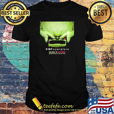 8 Bit Operators The Music Of Kraftwerk Shirt