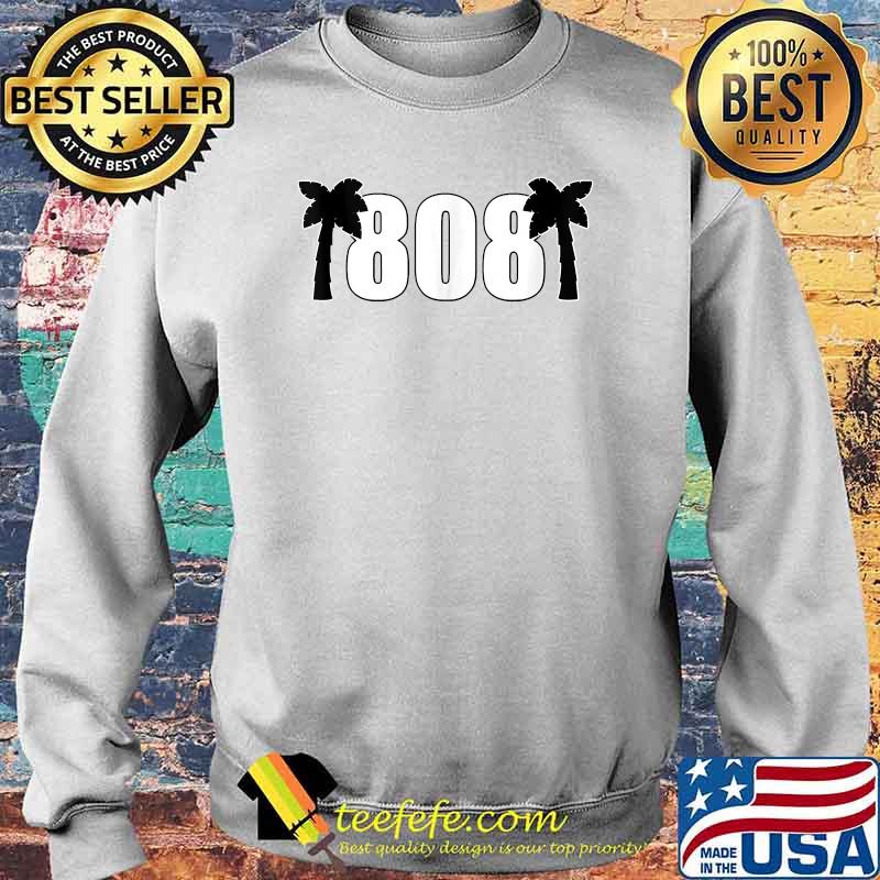 808 Hawai'i Palm Trees T-s Sweater 808 Hawai'i Palm Trees T-s Sweater