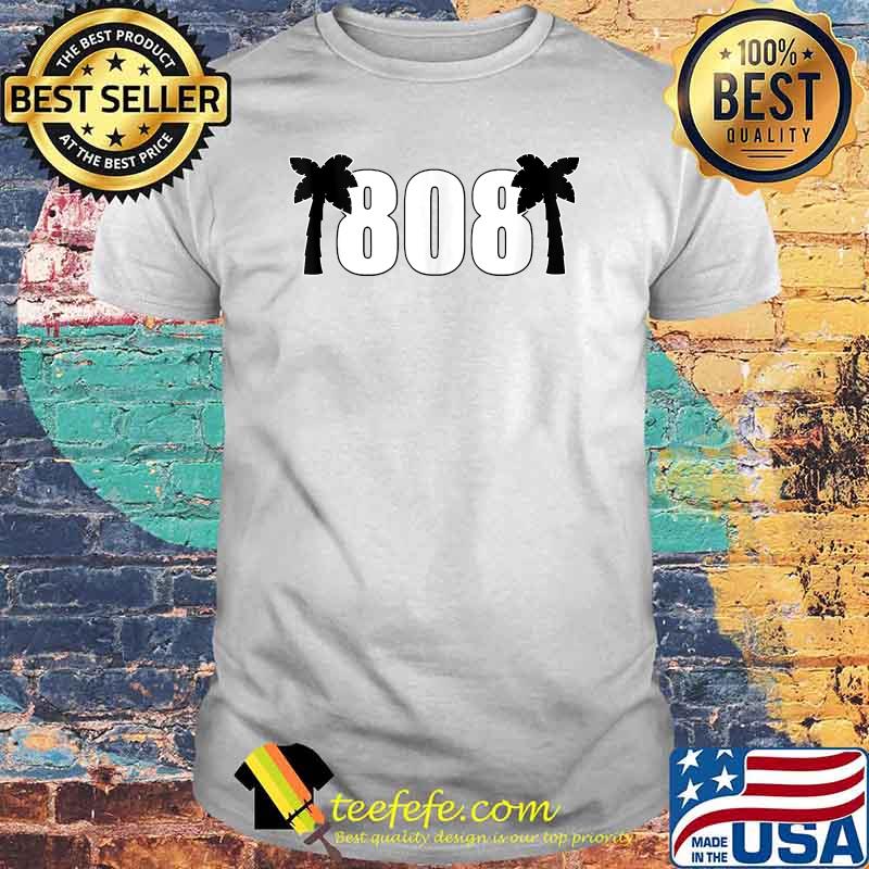 808 Hawai'i Palm Trees T-shirt 808 Hawai'i Palm Trees T-shirt