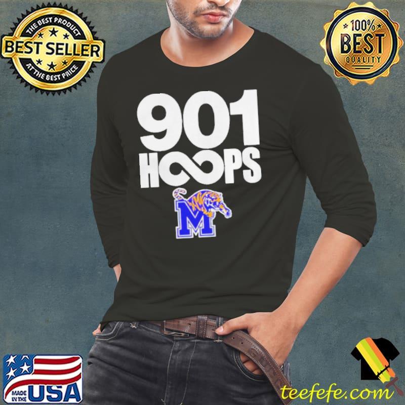 901 Hoops Memphis Tigers T-Shirt Long Sleeve Tee 901 Hoops Memphis Tigers T-Shirt Long Sleeve Tee