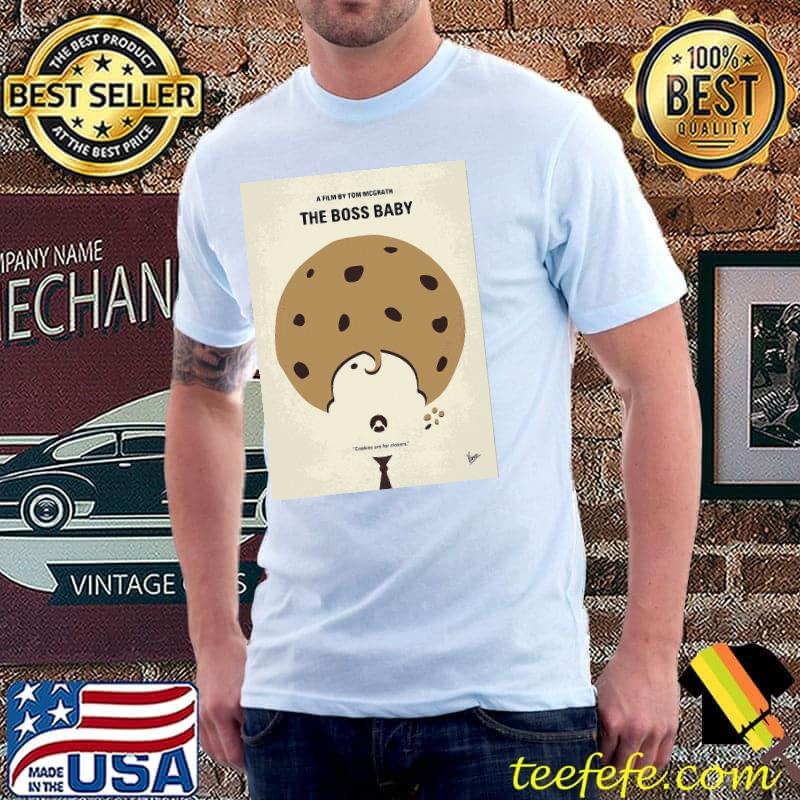 A Film By Mcgrath The Boss Baby Minimal Movie Poster Shirt