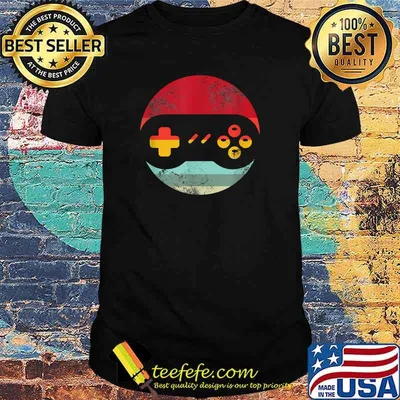 A GAMERS SUNSET - RETRO T-Shirt