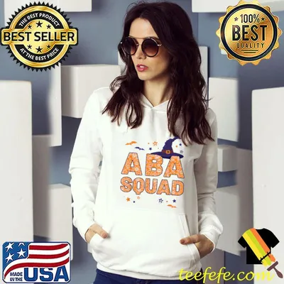 ABA Squad Witch Hat Halloween ABA Tech Analysis Matching Fun T-Shirt