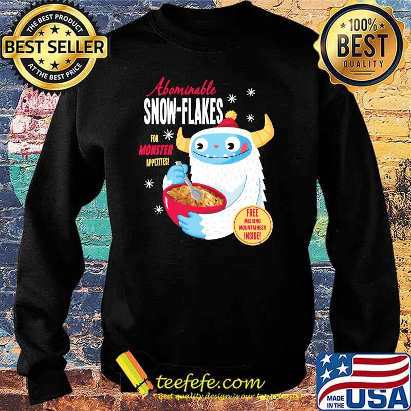 Abominable Snowflakes monster free Classic T-Shirt Sweater Abominable Snowflakes monster free Classic T-Shirt Sweater