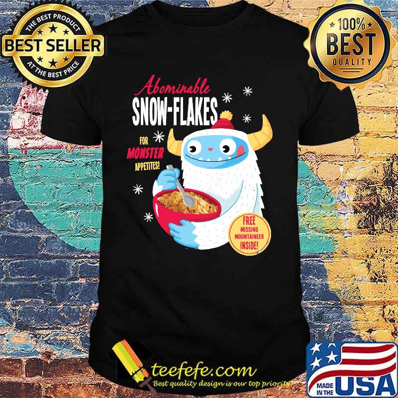 Abominable Snowflakes monster free Classic T-Shirt