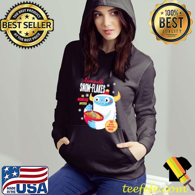 Abominable Snowflakes monster T-Shirt Abominable Snowflakes monster T-Shirt