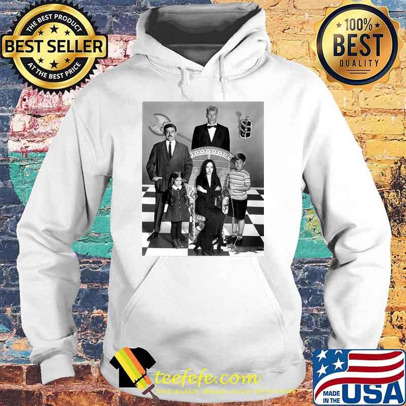 Addams Family Group Photo Shirt Hoodie Addams Family Group Photo Shirt Hoodie