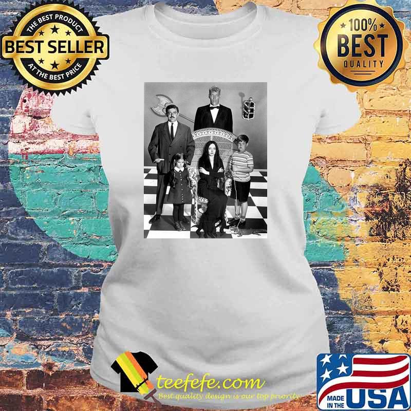 Addams Family Group Photo Shirt Laides tee Addams Family Group Photo Shirt Laides tee