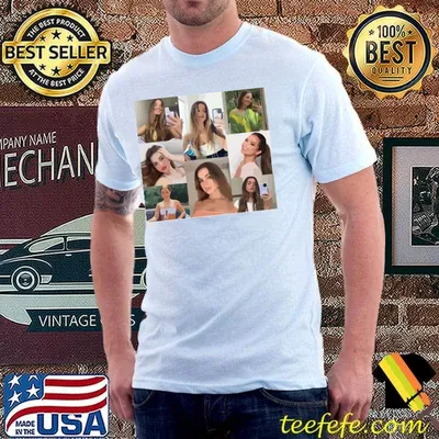 Addison Rae Collage Girl Taking A Selfie Shirt