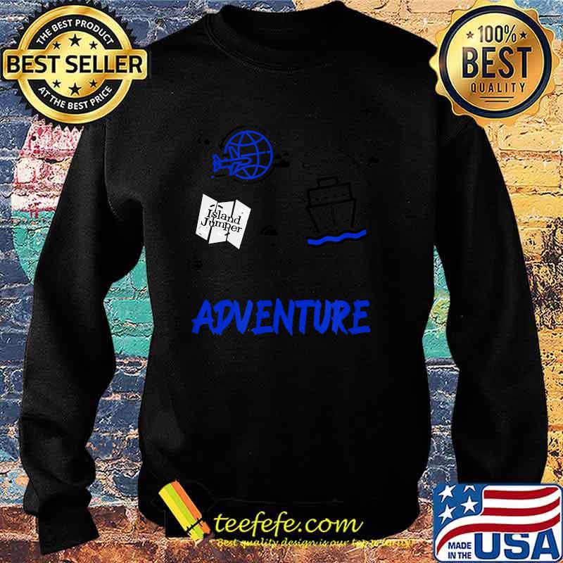 ADVENTURE - Cruise - Airplane - Planet - Treasure Map T-Shirt Sweater ADVENTURE - Cruise - Airplane - Planet - Treasure Map T-Shirt Sweater