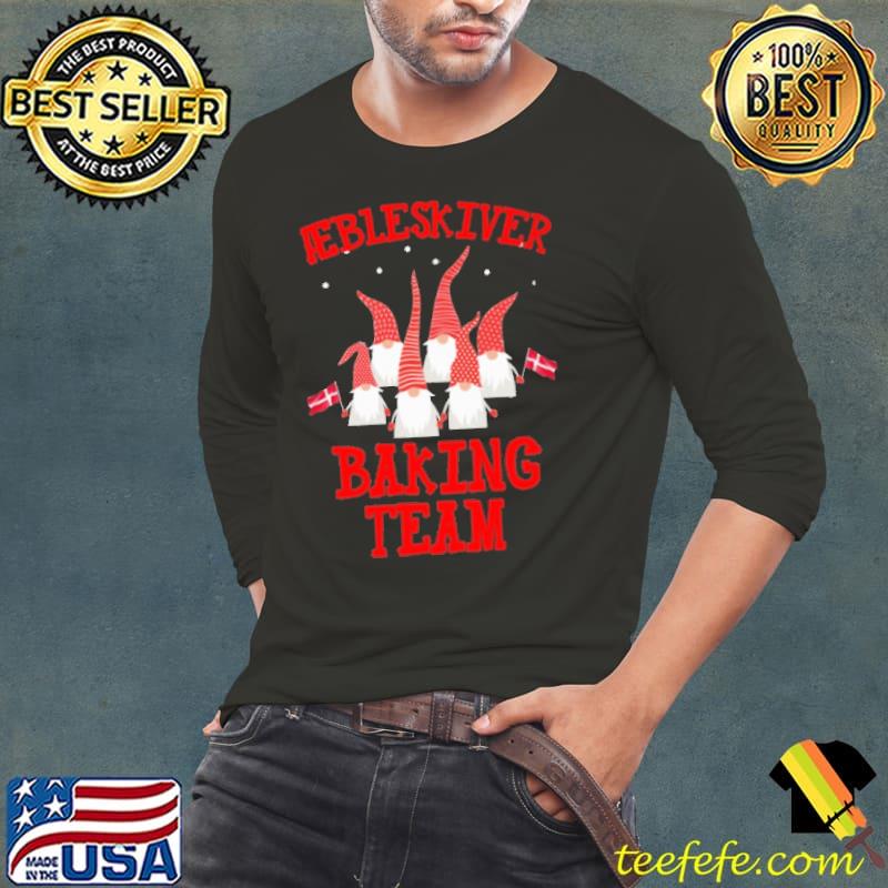 Aebleskiver baking team gnomes shirt