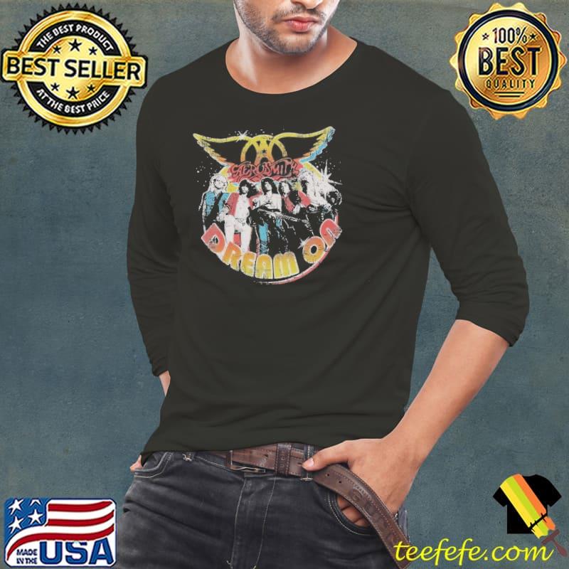 Aerosmith Dream On Portrait Shirt Long Sleeve Tee Aerosmith Dream On Portrait Shirt Long Sleeve Tee