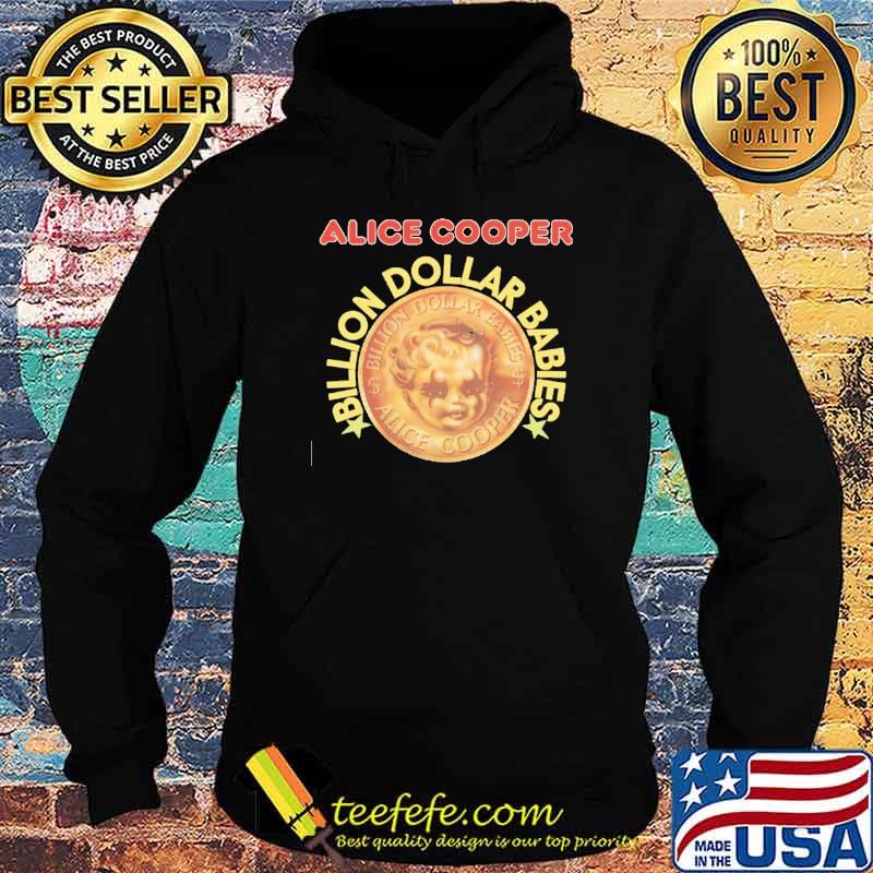 Alice Cooper Billion Dollar Babies Gold Shirt Hoodie Alice Cooper Billion Dollar Babies Gold Shirt Hoodie