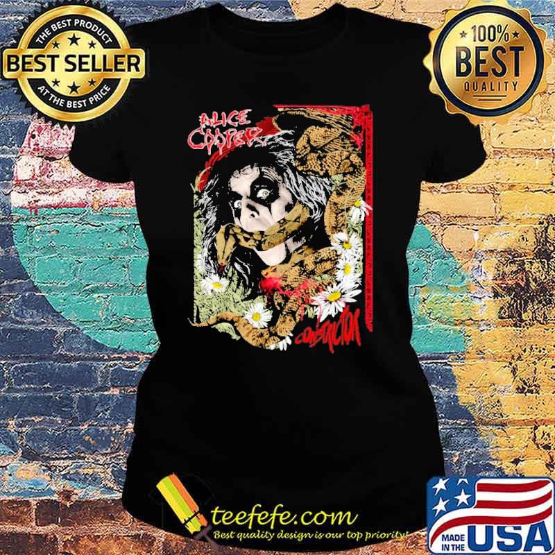 Alice Cooper Constictor Cooperative Party Shirt Ladies tee Alice Cooper Constictor Cooperative Party Shirt Ladies tee