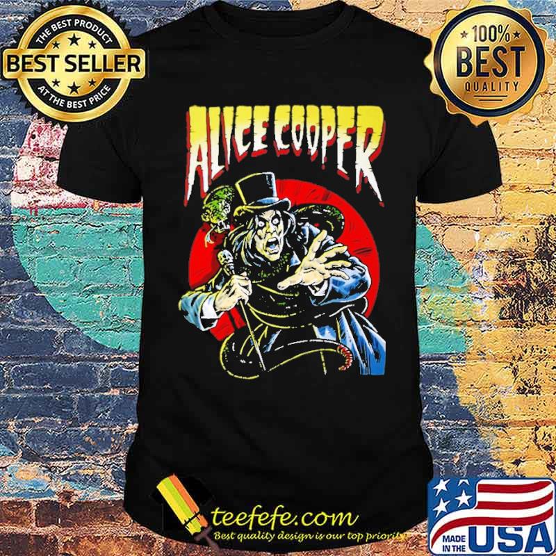 Alice Cooper Scary Snake Shirt