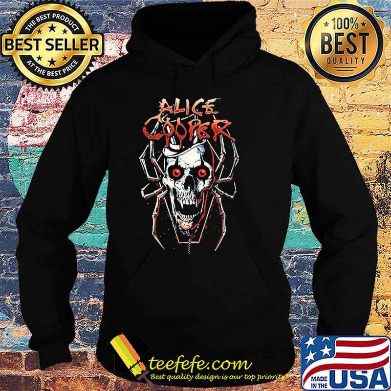 Alice Cooper Skull Horror Shirt Hoodie Alice Cooper Skull Horror Shirt Hoodie