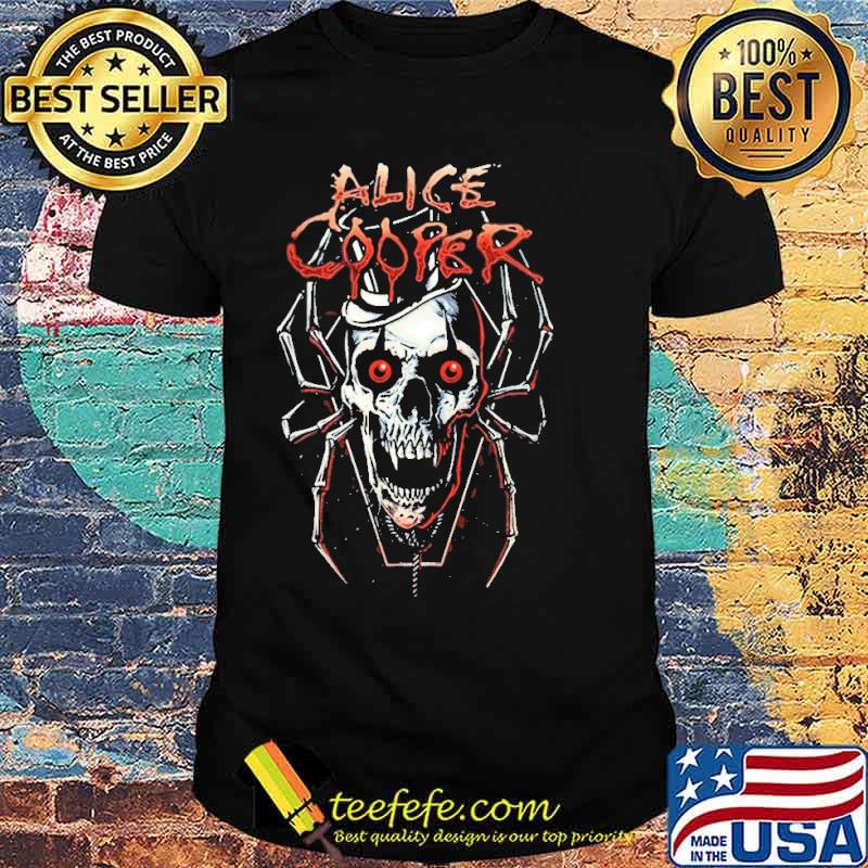 Alice Cooper Skull Horror Shirt