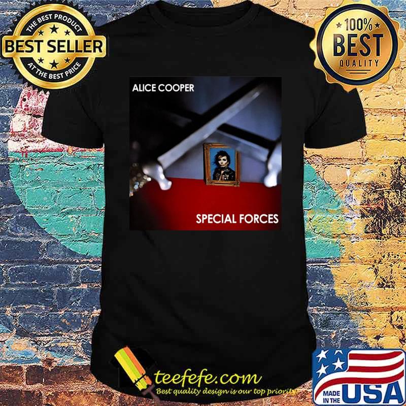 Alice Cooper Special Forces Horror Shirt Alice Cooper Special Forces Horror Shirt