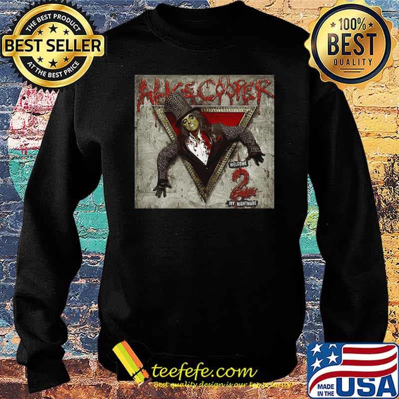 Alice Cooper Welcome To My Nightmare Shirt Sweater Alice Cooper Welcome To My Nightmare Shirt Sweater