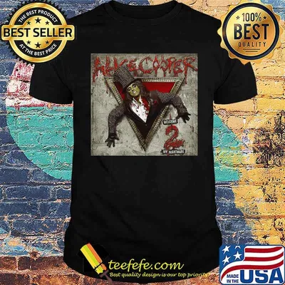 Alice Cooper Welcome To My Nightmare Shirt