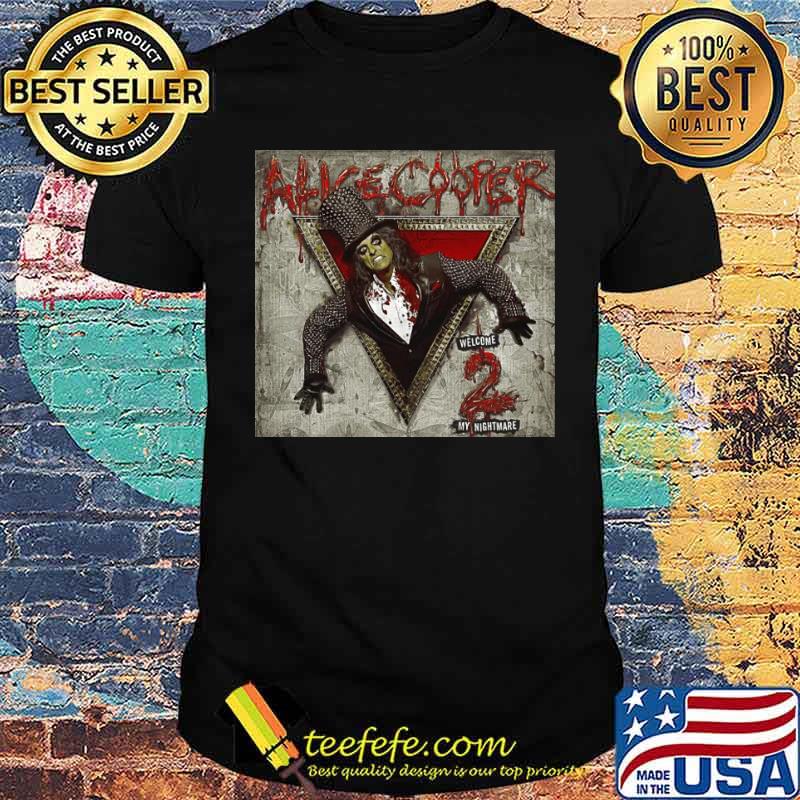 Alice Cooper Welcome To My Nightmare Shirt Alice Cooper Welcome To My Nightmare Shirt