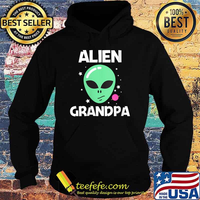 Alien Art For Grandpa Green Head Galaxy Outer Space T-Shirt Hoodie Alien Art For Grandpa Green Head Galaxy Outer Space T-Shirt Hoodie