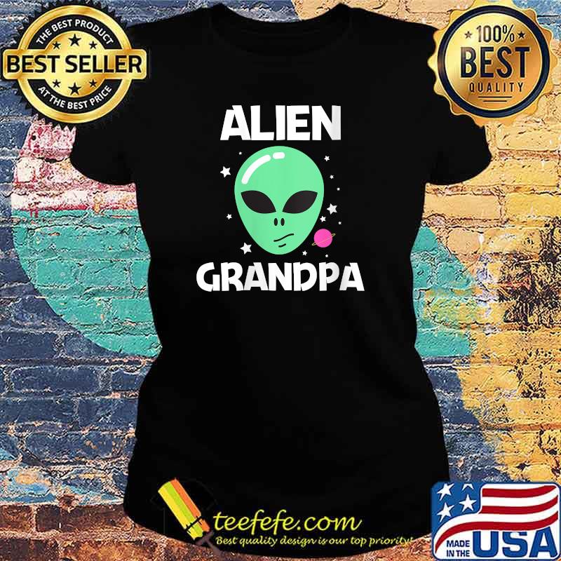Alien Art For Grandpa Green Head Galaxy Outer Space T-Shirt Ladies tee Alien Art For Grandpa Green Head Galaxy Outer Space T-Shirt Ladies tee