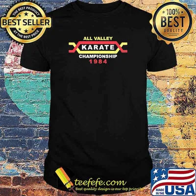 All Valley 1984 Karate Champion Shirt