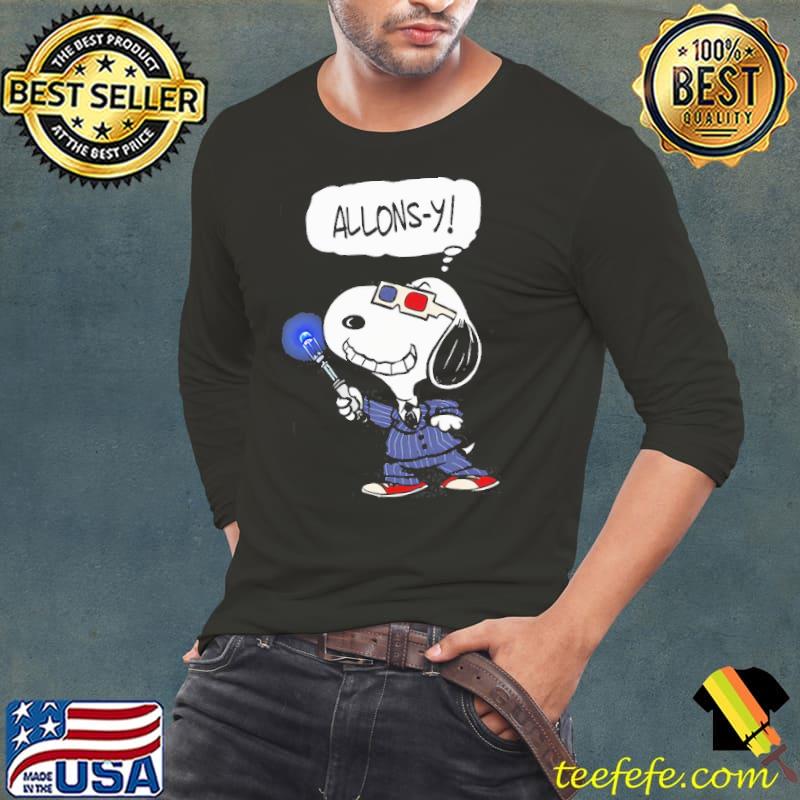 Allons-y snoopy shirt Allons-y snoopy shirt