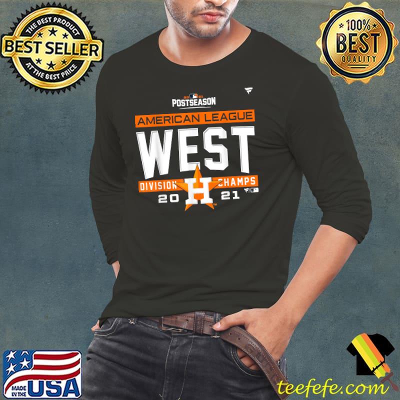 American league west division champs Astros Champions 2021 Postseason T-Shirt Long Sleeve Tee American league west division champs Astros Champions 2021 Postseason T-Shirt Long Sleeve Tee