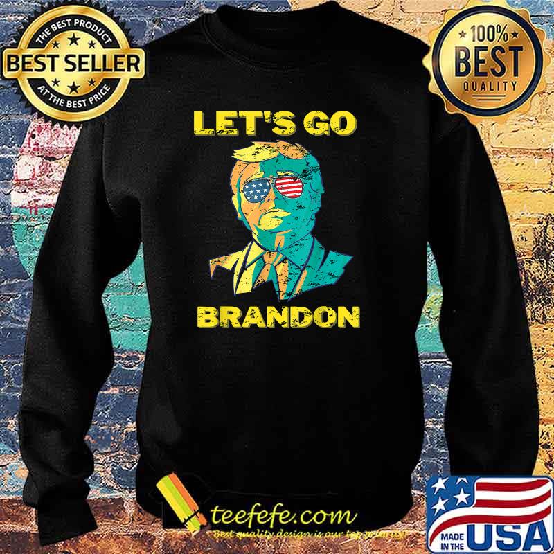 Anti Joe Biden Chant American sunglasses Let's Go Brandon T-Shirt Sweater Anti Joe Biden Chant American sunglasses Let's Go Brandon T-Shirt Sweater