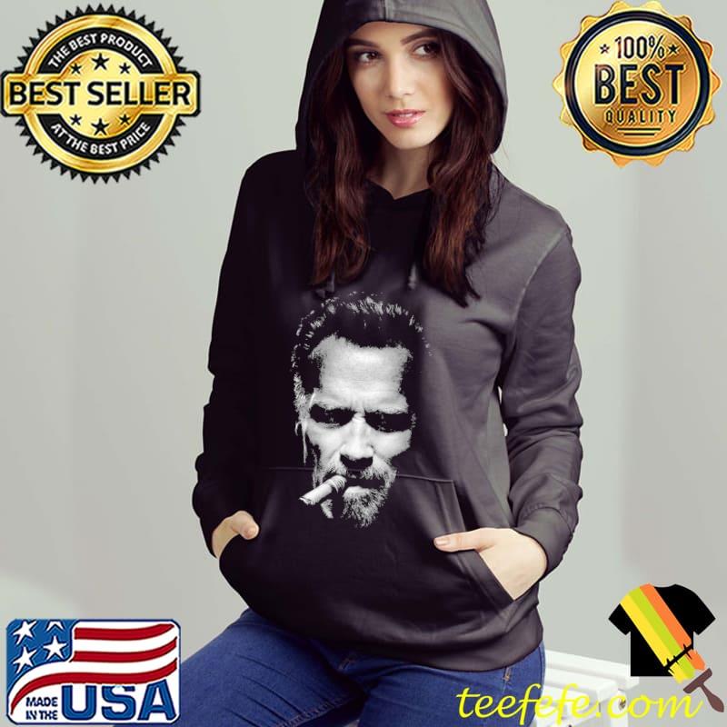 Arnold Schwarzenegger Face Terminator Shirt