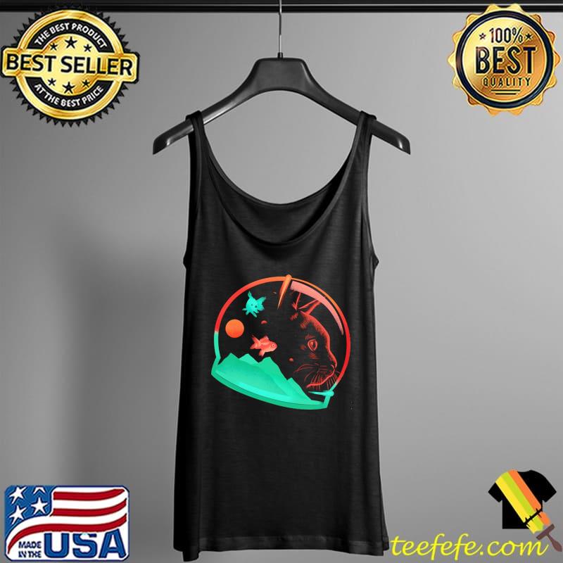 Astrocat Cat Fish Shirt Tank Top Astrocat Cat Fish Shirt Tank Top