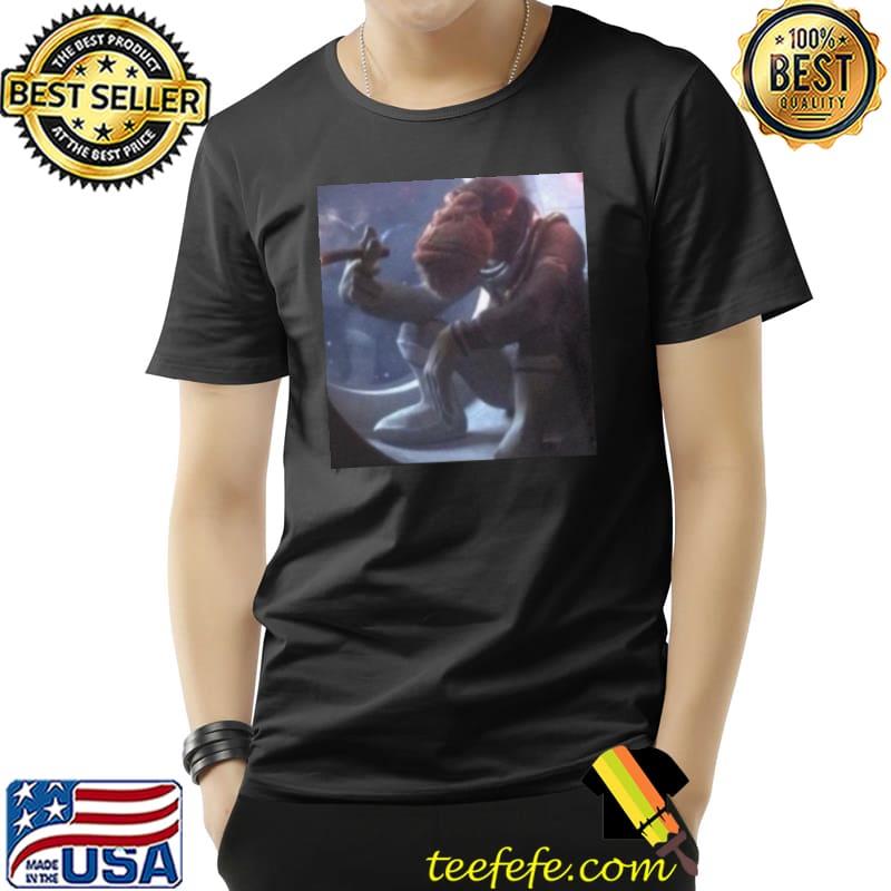 Astronaut Monkey Smoking In Space Shirt Unisex Astronaut Monkey Smoking In Space Shirt Unisex