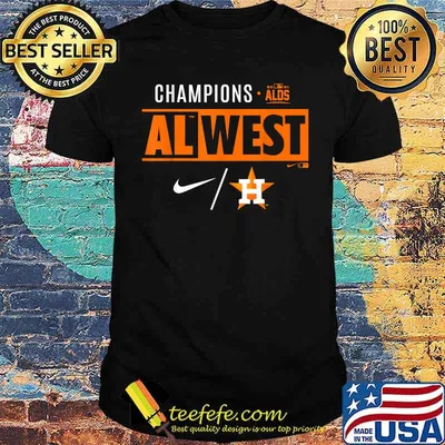 Astros 2021 AL West Champions T-Shirt