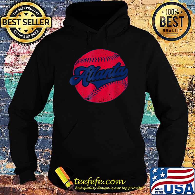 Atlanta Baseball ATL Vintage Distressed Game Day Brave Gift T-Shirt Hoodie Atlanta Baseball ATL Vintage Distressed Game Day Brave Gift T-Shirt Hoodie