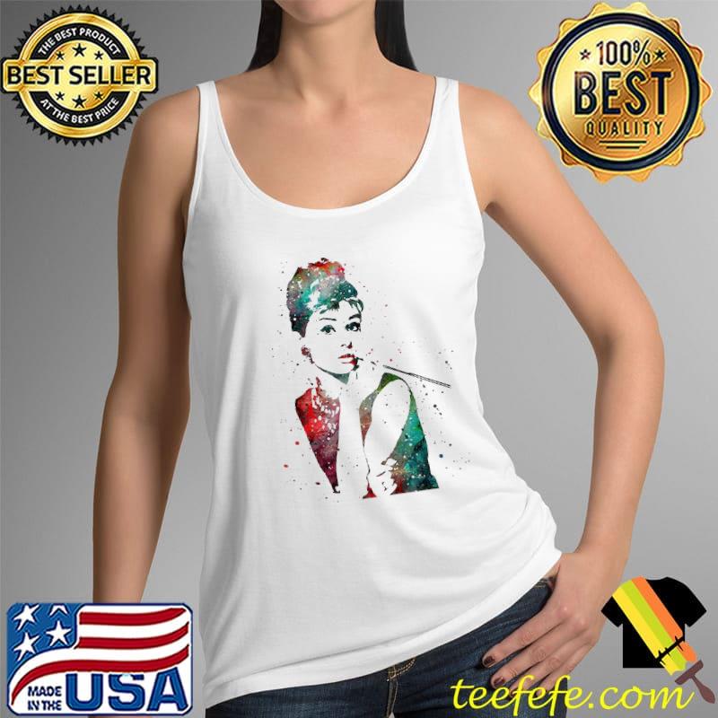 Audrey Hepburn British Actress Shirt Tank Top Audrey Hepburn British Actress Shirt Tank Top
