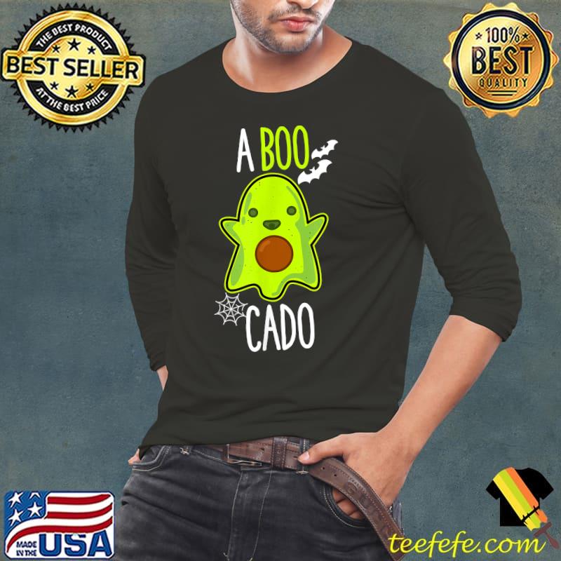 Avocado Ghost Halloween Funny A Boo Cado T-Shirt Long Sleeve Tee Avocado Ghost Halloween Funny A Boo Cado T-Shirt Long Sleeve Tee