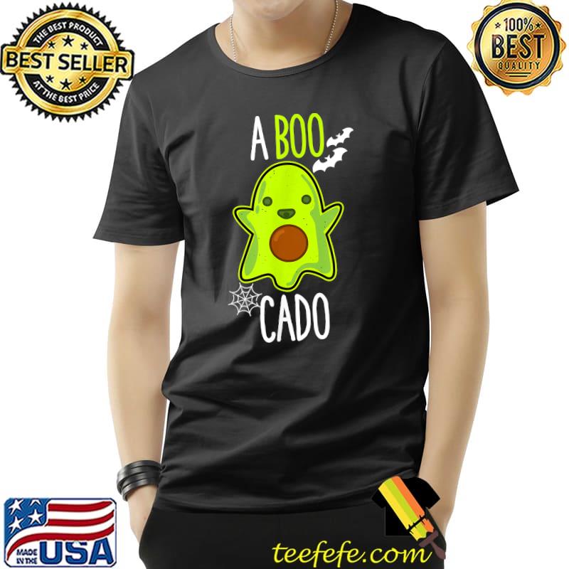 Avocado Ghost Halloween Funny A Boo Cado T-Shirt