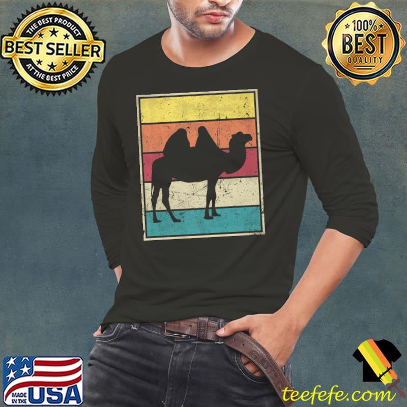 Awesome camel Desert Animal Retro Vintage Cute Nature Premium T-Shirt