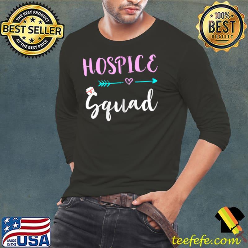 Awesome hospice Squad Nurse Life Team Nursing Hospice Crew T-s Long Sleeve Tee Awesome hospice Squad Nurse Life Team Nursing Hospice Crew T-s Long Sleeve Tee