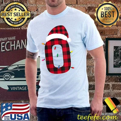 Awesome Letter O Initial Name Buffalo Plaid Christmas Pajama T-Shirt