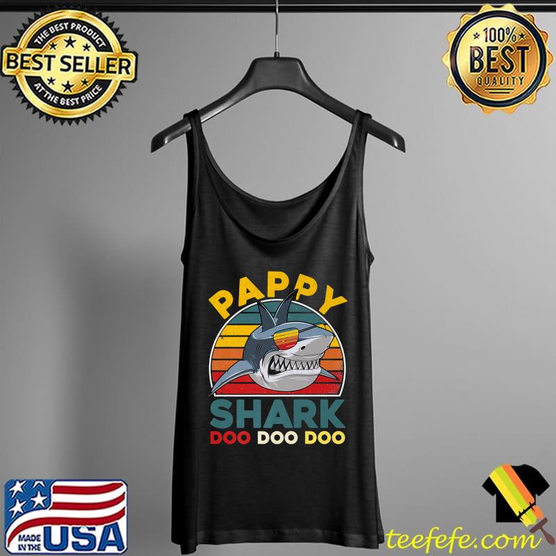 Awesome pappy Shark Matching Family Fathers Day Birthday Christmas Premium T-Shirt Tank Top Awesome pappy Shark Matching Family Fathers Day Birthday Christmas Premium T-Shirt Tank Top