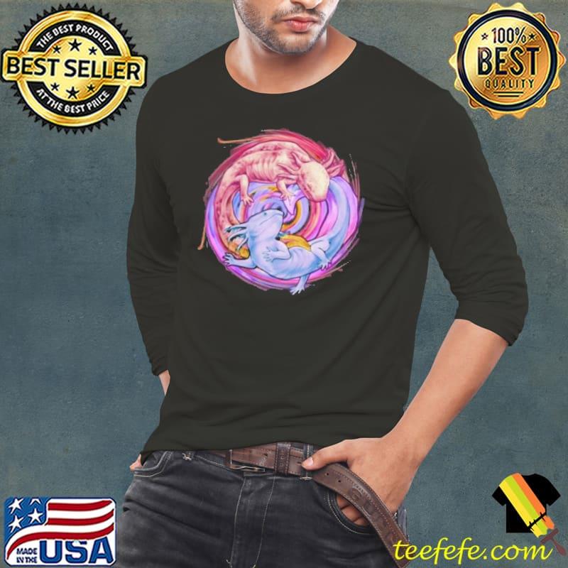 Axolotl Yin Yang shirt Axolotl Yin Yang shirt