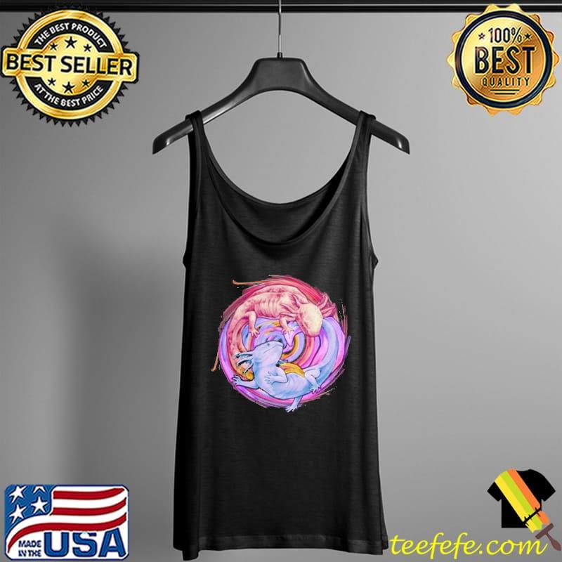 Axolotl Yin Yang s Tank Top Axolotl Yin Yang s Tank Top