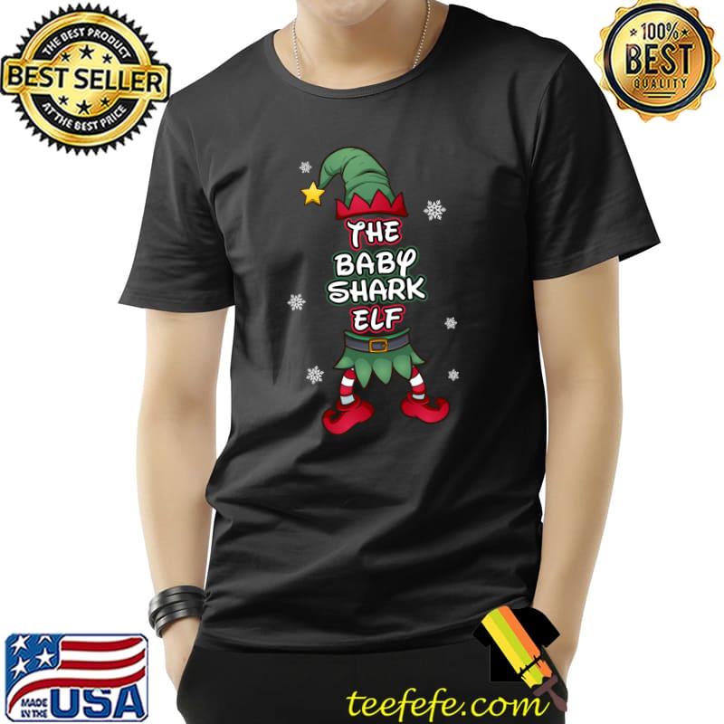 Baby Shark Elf christmas pajamas pjs matching family group T-Shirt Unisex Baby Shark Elf christmas pajamas pjs matching family group T-Shirt Unisex