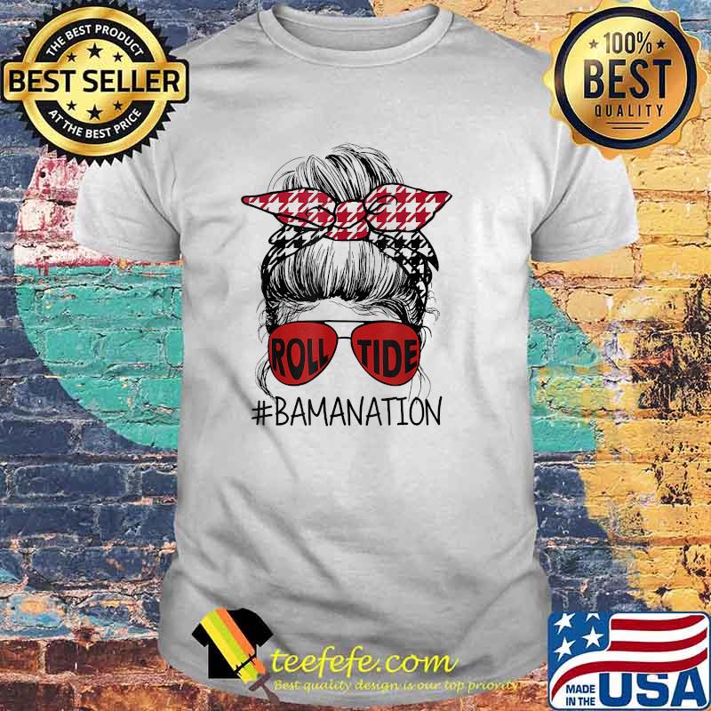 Bamanation Roll Tide Alabama All Y'all The Tide Is Crimson T-Shirt