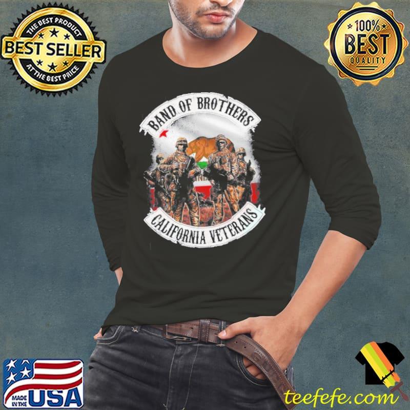 Band Of Brothers California Veterans Shirt